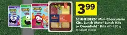 Foodland SCHNEIDERS Mini-Charcuterie Kits, Lunch Mate Lunch Kits or Greenfield Kits offer