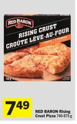 Foodland RED BARON Rising Crust Pizza offer