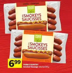 Foodland FARM COUNTRY Smoked Sausage offer