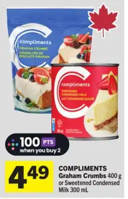 Foodland COMPLIMENTS Graham Crumbs offer