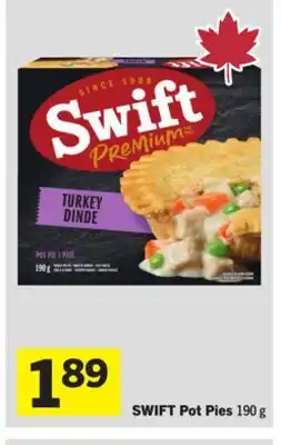 Foodland SWIFT Pot Pies offer