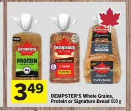 Foodland DEMPSTER'S Whole Grains, Protein or Signature Bread offer