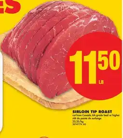 No Frills SIRLOIN TIP ROAST offer