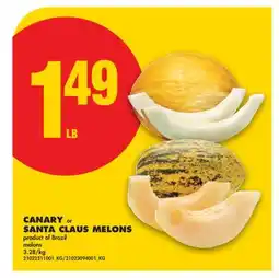 No Frills CANARY OR SANTA CLAUS MELONS offer