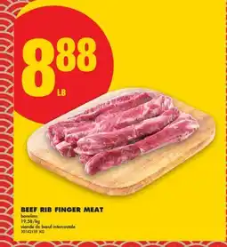 No Frills BEEF RIB FINGER MEAT offer