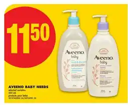 No Frills AVEENO BABY NEEDS offer