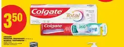 No Frills COLGATE PREMIUM TOOTHPASTE 70-150 ML, OR MANUAL TOOTHBRUSH 1'S offer