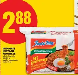 No Frills INDOMIE INSTANT NOODLES offer