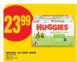 No Frills HUGGIES 16X BABY WIPES, 960-1152's offer