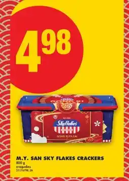 No Frills M.Y. SAN SKY FLAKES CRACKERS offer