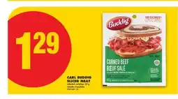No Frills CARL BUDDIG SLICED MEAT offer