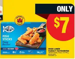 No Frills HIGH LINER FAMILY FAVOURITES offer