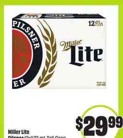 FreshCo Miller Lite Pilsner 12x473 mL Tall Cans offer