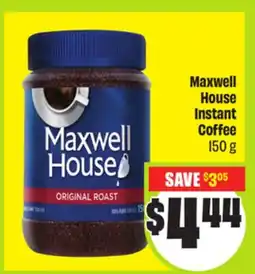 FreshCo Maxwell House Instant Coffee offer