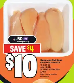 FreshCo Boneless Skinless Chicken Breasts 4 pieces offer