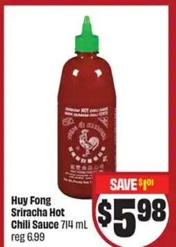 FreshCo Huy Fong Sriracha Hot Chili Sauce 714 mL - LNY offer