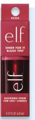 Walmart e.l.f. Sheer For It blush tint offer