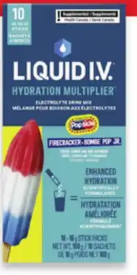 Walmart Liquid I.V. electrolyte drink mix offer