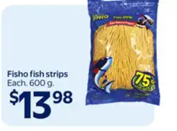 Walmart Fisho fish strips offer