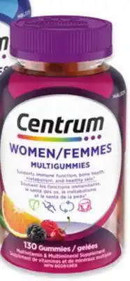 Walmart Centrum Women MultiGummies offer
