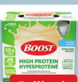 Walmart Boost high protein meal replacement offer
