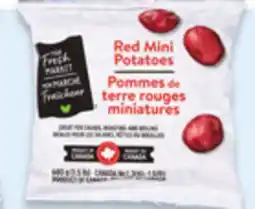 Walmart Your Fresh Market mini red potatoes offer