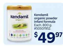 Walmart Kendamil organic powder infant formula offer