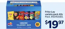 Walmart Frito-Lay variety pack 42s offer
