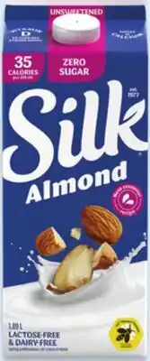 Walmart Silk plant based beverages offer