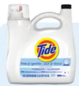 Walmart Tide liquid laundry detergent 65 - 100 loads offer