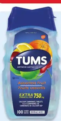 Walmart Tums 100s or Chewy Bites 28s offer