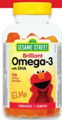 Walmart Webber Naturals Sesame Street gummies offer