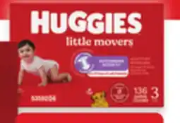 Walmart Huggies mega colossal pack or super econo pack diaper offer