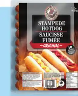 Walmart Butcher's Selection Stampeded hot dogs offer