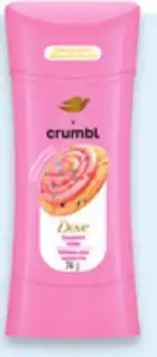 Walmart Dove x Crumbl deodorant offer