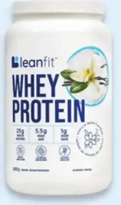 Walmart Leanfit whey protein powder offer