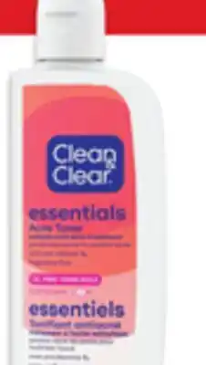 Walmart Clean & Clear acne toner offer