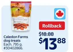 Walmart Caledon Farms dog treats offer