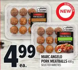 Metro MARC ANGELO PORK MEATBALLS offer