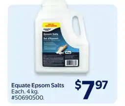 Walmart Equate Epsom Salts offer