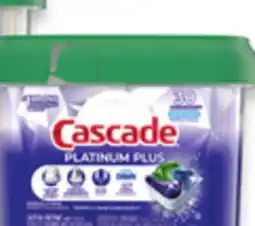 Walmart Cascade Platinum Plus Action Pacs offer