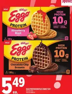 Metro EGGO PROTEIN WAFFLES offer