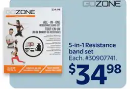 Walmart 5-in-1 Resistance band set offer