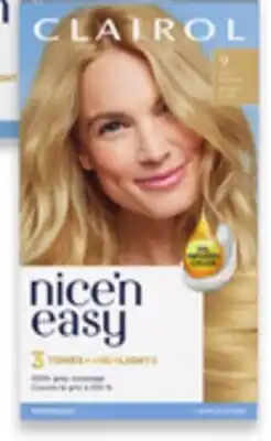 Walmart Clairol Nice'n Easy permanent hair colour offer