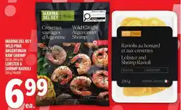 Metro MARINA DEL REY WILD PINK ARGENTINIAN RAW SHRIMP offer