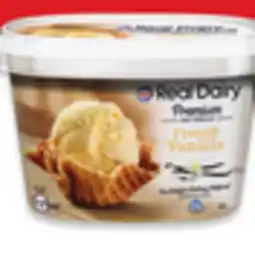 Walmart Real Dairy confectionery tubs offer