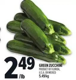 Metro GREEN ZUCCHINI offer