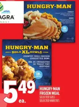 Metro HUNGRY-MAN FROZEN MEAL offer