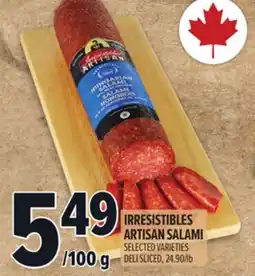 Metro IRRESISTIBLES ARTISAN SALAMI offer