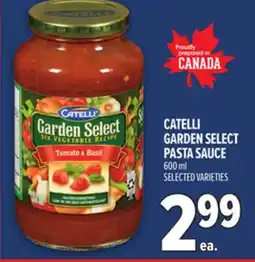 Metro CATELLI GARDEN SELECT PASTA SAUCE offer